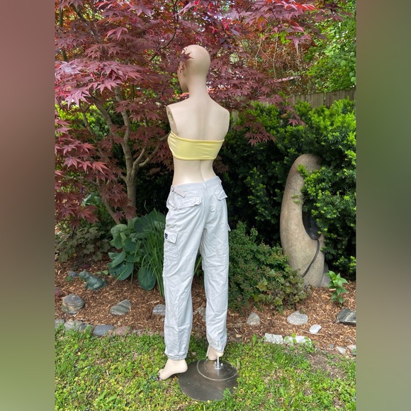 Vintage Cargo Pants with Adjustable Waist - Picture 10 of 16